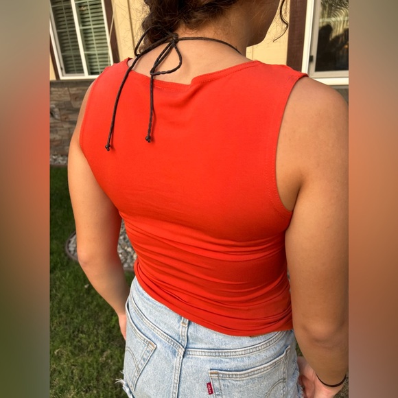 Y2K / 90s Sleeveless Top (Small) - Picture 4 of 5